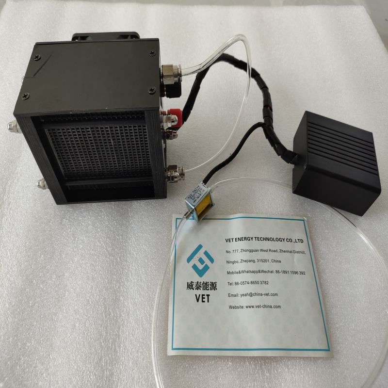 Drone 100w Metal Bipolar Hidrojen Yakıt Hücresi Yığını için Pemfc 12v Hidrojen Yakıt Pili