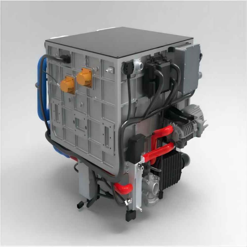 Otomotiv kullanımı için su soğutmalı 100KW hidrojen Yakıt Hücresi Yığını
