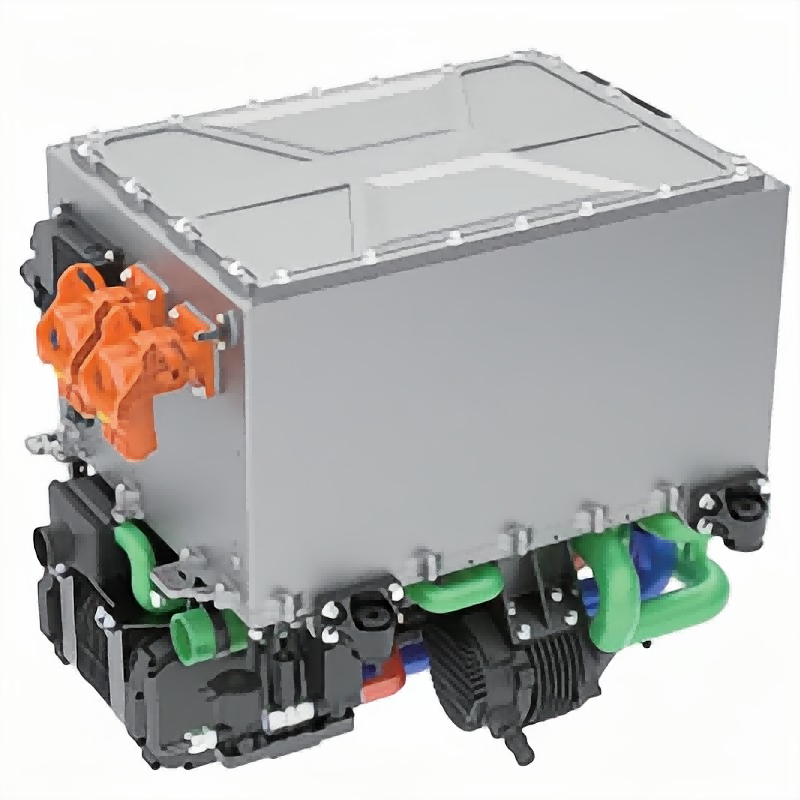 su soğutmalı 80kw araç hidrojen yakıt hücreli motor
